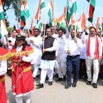 देशभक्ति के रंग में रंगा शहर, उपमुख्यमंत्री अरुण साव की अगुवाई में निकली भव्य तिरंगा यात्रा