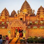 रांची के पूजा पंडालों में दिखेगा दक्षिण भारत से गुजरात तक का रंग, कहीं बृहदेश्वर तो कहीं द्वारका मंदिर