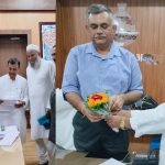 नवागत कलेक्टर एवं पुलिस अधीक्षक से इरशाद अहमद ने की मुलाकात