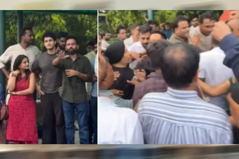 अभिजीत दीपके को पार्क में लोगों का विरोध, ‘यह जंतर-मंतर नहीं’ कहकर निकाला बाहर; जानें पूरा मामला अभिजीत दीपके को पार्क में लोगों का विरोध, ‘यह जंतर-मंतर नहीं’ कहकर निकाला बाहर; जानें पूरा मामला