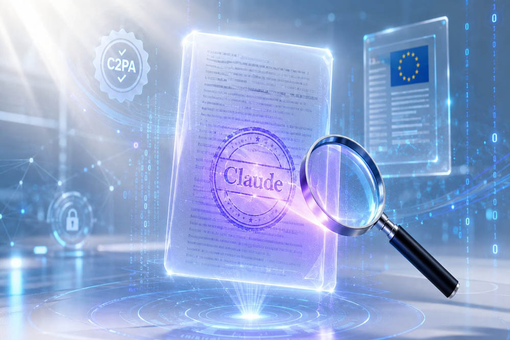 अब नहीं छिपेगा AI से लिखा कंटेंट! Claude में आया Invisible Watermark, ऐसे होगी AI टेक्स्ट की पहचान अब नहीं छिपेगा AI से लिखा कंटेंट! Claude में आया Invisible Watermark, ऐसे होगी AI टेक्स्ट की पहचान
