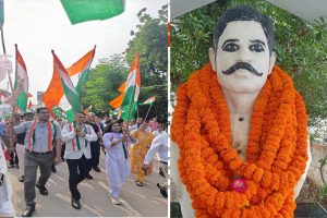 जहां ठाकुर रोशन सिंह ने दी शहादत, उसी जगह के नामकरण की मांग पर नौवें दिन भी धरना जारी जहां ठाकुर रोशन सिंह ने दी शहादत, उसी जगह के नामकरण की मांग पर नौवें दिन भी धरना जारी
