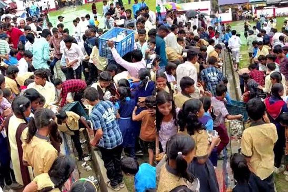 गिजरी नाले में बाढ़ से थमा यातायात, अमरकंटक जाने वाले सैकड़ों श्रद्धालु फंसे