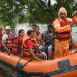 बाढ़ प्रभावित क्षेत्रों में राहत-बचाव के लिए 86 टीमें तैनात, एनडीआरएफ-एसडीआरएफ और पीएसी मोर्चे पर