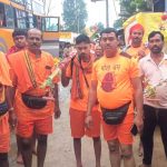 बाबा धाम के लिए बिलासपुर से श्रद्धालु हुए रवाना