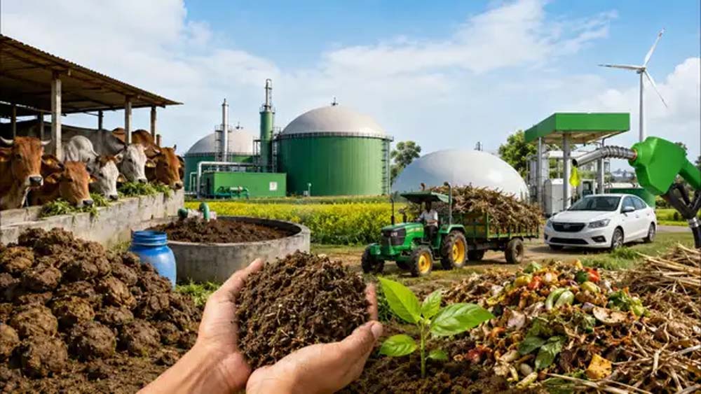 गोबर-पराली से बनेगा ईंधन, हरियाणा में 100 CBG प्लांट लगाने का लक्ष्य गोबर-पराली से बनेगा ईंधन, हरियाणा में 100 CBG प्लांट लगाने का लक्ष्य