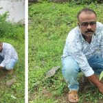 अनवर खान ने लगाए अशाेक ,नीम का पौधे