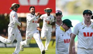 Bangladesh Historic Win: ऑस्ट्रेलिया की धरती पर पहली बार जीता टेस्ट, 9 विकेट से कंगारुओं को दी करारी शिकस्त Bangladesh Historic Win: ऑस्ट्रेलिया की धरती पर पहली बार जीता टेस्ट, 9 विकेट से कंगारुओं को दी करारी शिकस्त