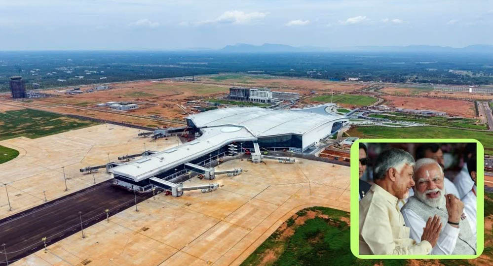 PM Modi in Andhra: भोगपुरम इंटरनेशनल एयरपोर्ट राष्ट्र को समर्पित, पर्यटन और कारोबार को मिलेगा बढ़ावा