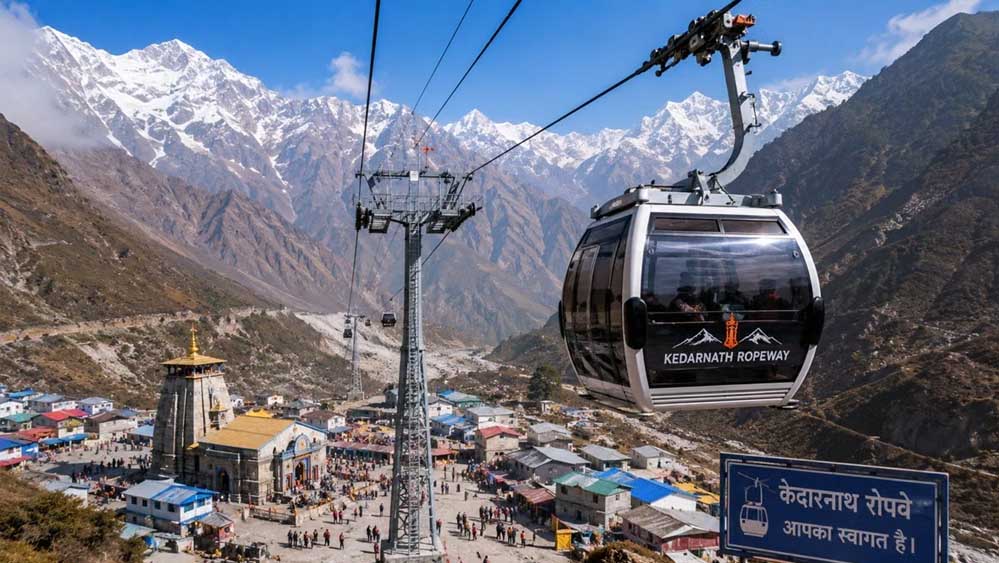 उत्तराखंड में रोपवे नेटवर्क की बड़ी तैयारी! केदारनाथ-मसूरी समेत 8 प्रोजेक्ट से बदलेगा सफर