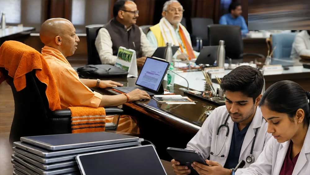 युवा शक्ति होगी तकनीकी रूप से सशक्त, योगी कैबिनेट ने 25 लाख टैबलेट खरीदने को दी मंजूरी युवा शक्ति होगी तकनीकी रूप से सशक्त, योगी कैबिनेट ने 25 लाख टैबलेट खरीदने को दी मंजूरी