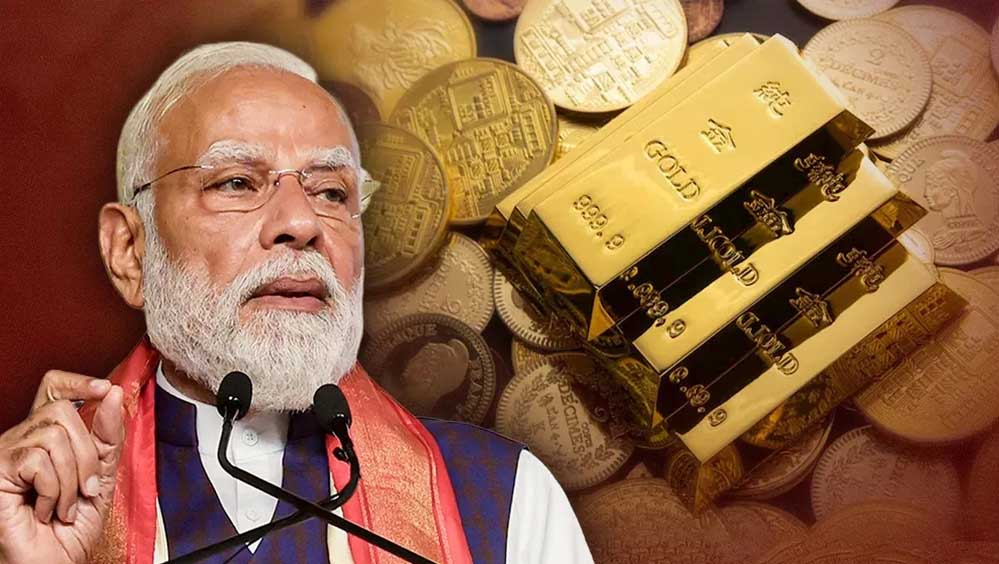 गोल्ड में आया तूफानी उछाल, भारत में बढ़ी दौलत; वैश्विक संकट के बीच कैसे दौड़ा देश का ‘रॉकेट’? गोल्ड में आया तूफानी उछाल, भारत में बढ़ी दौलत; वैश्विक संकट के बीच कैसे दौड़ा देश का ‘रॉकेट’?