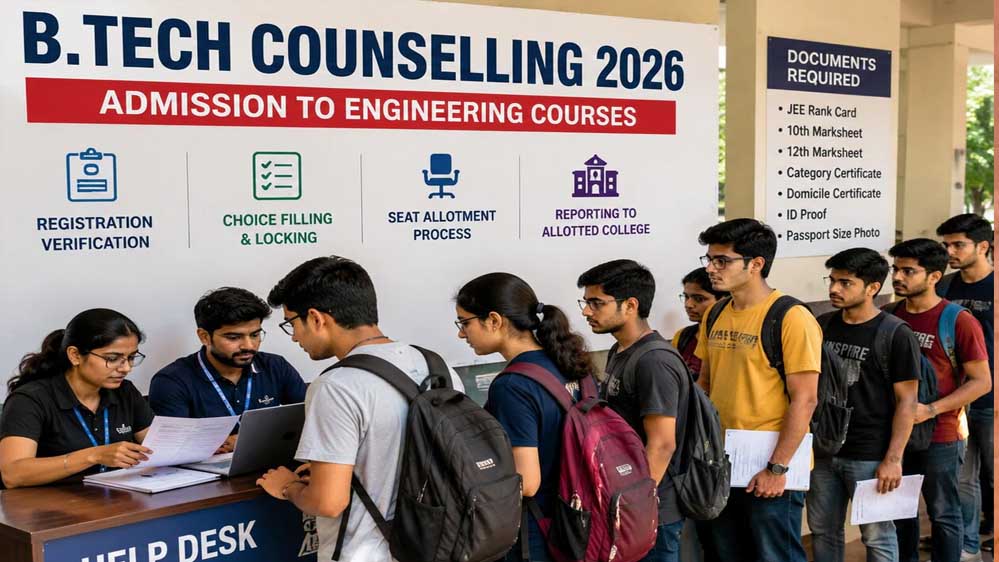 इंजीनियरिंग छात्रों के लिए बड़ा मौका! BTech की 5700+ सीटों पर प्रवेश, JEE Main स्कोर होगा जरूरी