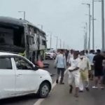भीषण बस हादसा! ब्रिज की दीवार से टक्कर के बाद 4 की मौत, साइबर इंस्पेक्टर भी शामिल