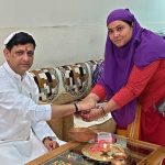 रक्षाबंधन पर सफाईमित्र बहनों का सम्मान, महापौर ने कहा- आप ही शहर की असली ताकत