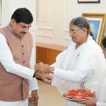 रक्षाबंधन पर CM डॉ. यादव को बहनों ने बांधी राखी, माउंट आबू संगोष्ठी में आने का न्योता
