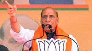 राजनाथ सिंह बोले- केंद्र और यूपी सरकार की सोच एक दिशा में, कई गुना बढ़ी विकास की रफ्तार