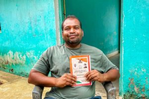 मुख्यमंत्री हेल्पलाइन 1076 से देवेंद्र दिनकर के राशन कार्ड की त्रुटि हुई दूर