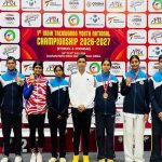 राष्ट्रीय ताइक्वांडो चैंपियनशिप में मध्यप्रदेश अकादमी का शानदार प्रदर्शन, खिलाड़ियों ने जीते कई पदक