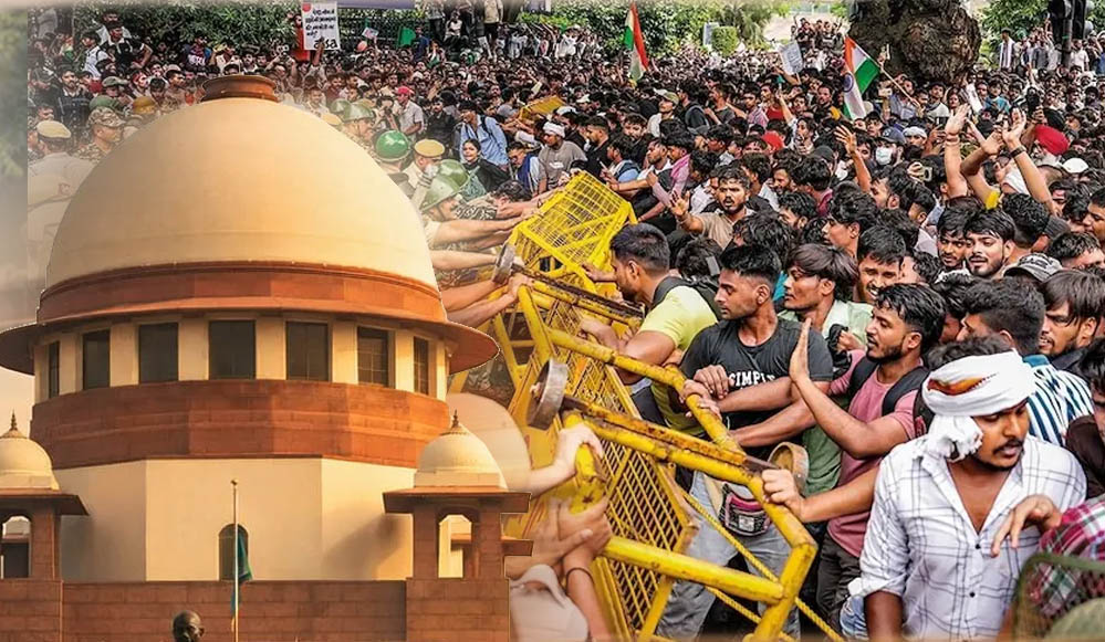 Supreme Court on Jantar Mantar Protest: ‘पत्थरबाजी हो तब भी संवाद जरूरी’, CJI की सरकार को बड़ी सलाह Supreme Court on Jantar Mantar Protest: ‘पत्थरबाजी हो तब भी संवाद जरूरी’, CJI की सरकार को बड़ी सलाह