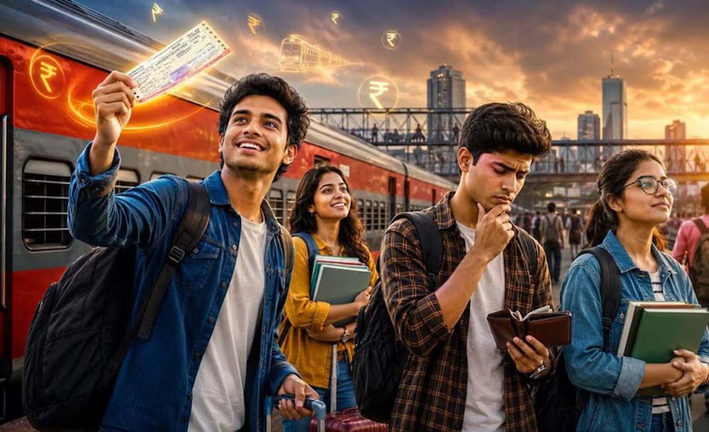 रेलवे में छात्रों को मिलती हैं ये 5 बड़ी किराया रियायत सुविधाएं