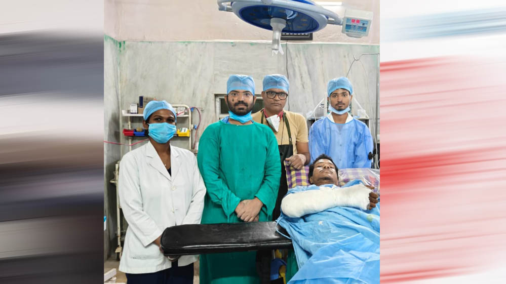 220 बिस्तरीय शासकीय अस्पताल मनेंद्रगढ़ की बड़ी उपलब्धि: जटिल त्वचा प्रत्यारोपण से युवक को मिला नया जीवन