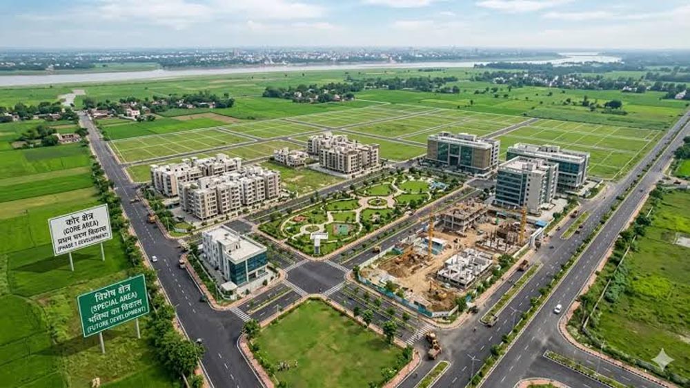 सैटेलाइट टाउनशिप के लिए जमीन पर सरकार का प्लान, किसानों को मिलेंगे चार विकल्प सैटेलाइट टाउनशिप के लिए जमीन पर सरकार का प्लान, किसानों को मिलेंगे चार विकल्प