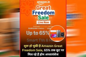 Amazon की Great Freedom Sale में सस्ते हुए प्रीमियम फोन, Samsung, Xiaomi समेत कई ब्रांड्स पर तगड़ी छूट