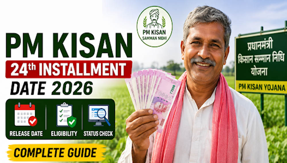 PM किसान योजना की 24वीं किस्त से पहले बड़ी खबर, पात्र किसानों के खाते में आएंगे ₹4,000; जानें कैसे PM किसान योजना की 24वीं किस्त से पहले बड़ी खबर, पात्र किसानों के खाते में आएंगे ₹4,000; जानें कैसे