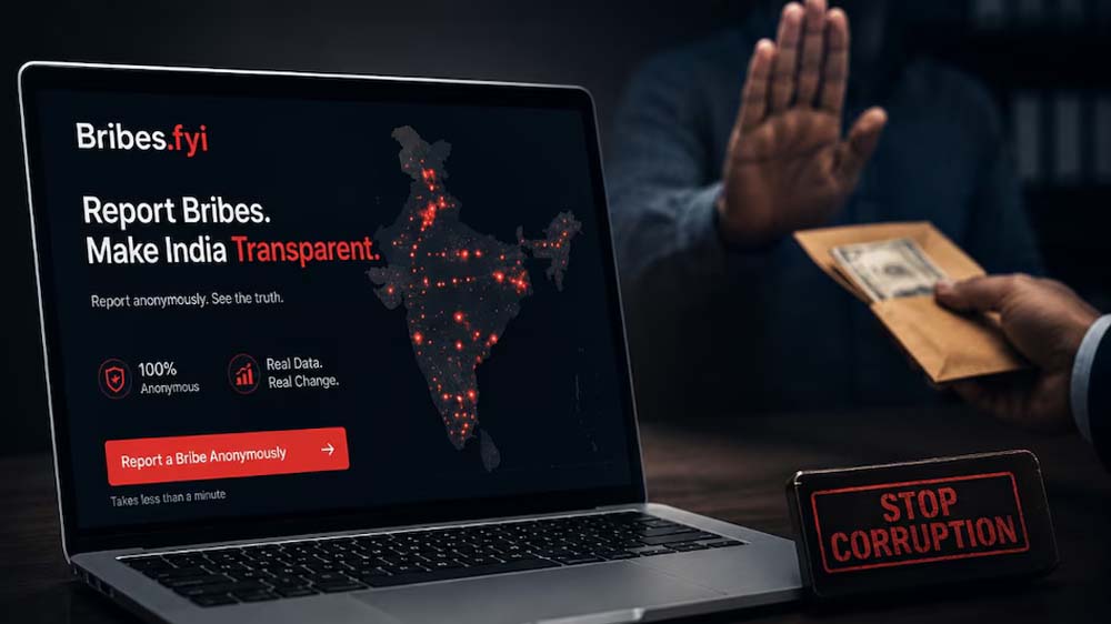 रिश्वतखोरी पर नजर रखेगा ये नया प्लेटफॉर्म! गुमनाम तरीके से दर्ज करें सरकारी दफ्तर का अनुभव