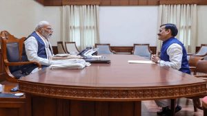 दतिया हार पर BJP में मंथन तेज, वीडी शर्मा ने PM मोदी से की मुलाकात