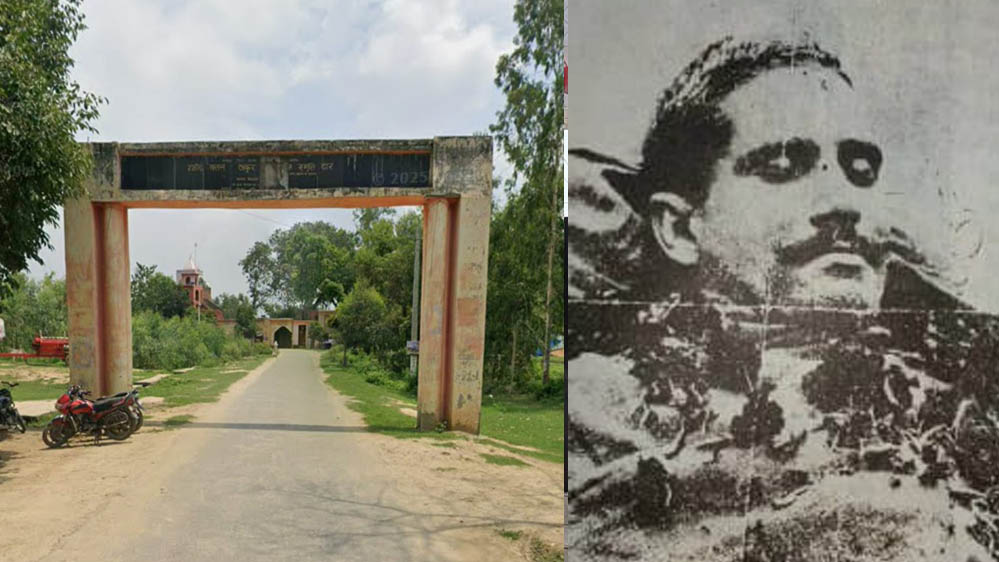 शहीद ठाकुर रोशन सिंह की जन्मभूमि में खन्नौत नदी पर बना पक्का पुल तो छलक पड़े लोगों के आंसू शहीद ठाकुर रोशन सिंह की जन्मभूमि में खन्नौत नदी पर बना पक्का पुल तो छलक पड़े लोगों के आंसू