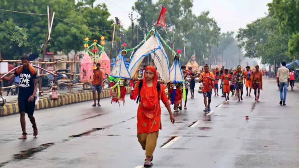 कांवड़ियों के लिए राजस्थान पुलिस की सख्त हिदायत, सड़क सुरक्षा नियमों का पालन जरूरी