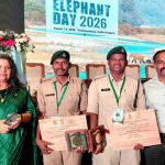 मानव-हाथी संघर्ष प्रबंधन में उत्कृष्ट योगदान के लिए मिला सम्मान मानव-हाथी संघर्ष प्रबंधन में उत्कृष्ट योगदान के लिए मिला सम्मान