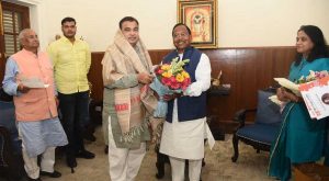 मंत्री रामविचार नेताम ने केंद्रीय परिवहन मंत्री नितिन गडकरी से दिल्ली में की सौजन्य मुलाकात मंत्री रामविचार नेताम ने केंद्रीय परिवहन मंत्री नितिन गडकरी से दिल्ली में की सौजन्य मुलाकात