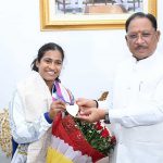 मुख्यमंत्री  विष्णु देव साय ने की 30 लाख रुपये प्रोत्साहन राशि और आउट ऑफ टर्न डीएसपी पद पर पदोन्नति की घोषणा