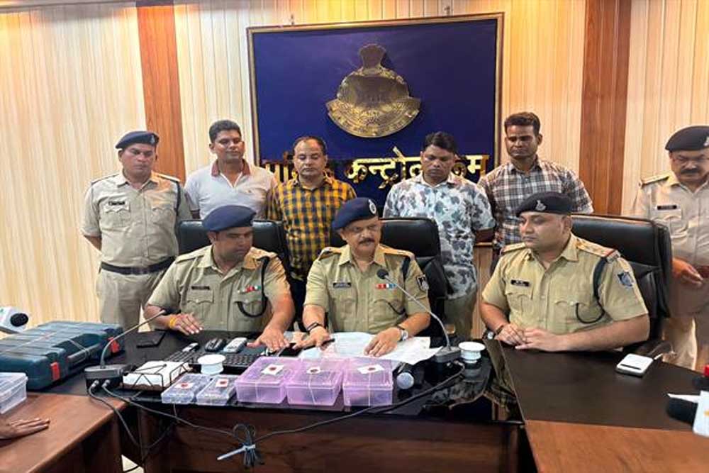 बुरहानपुर, खरगोन, सागर एवं इंदौर पुलिस की बड़ी कार्रवाई—तस्करी, निर्माण एवं सप्लाई नेटवर्क से जुड़े आरोपियों पर कसा शिकंजा