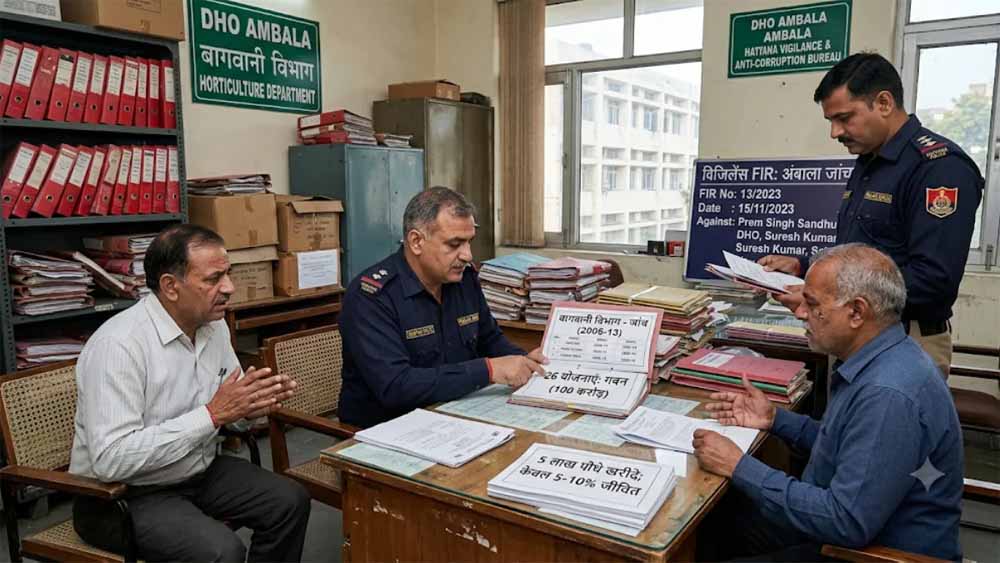100 करोड़ घोटाला: 13 साल बाद दर्ज हुई FIR, हरियाणा के खेतों में नहीं मिला एक भी पौधा