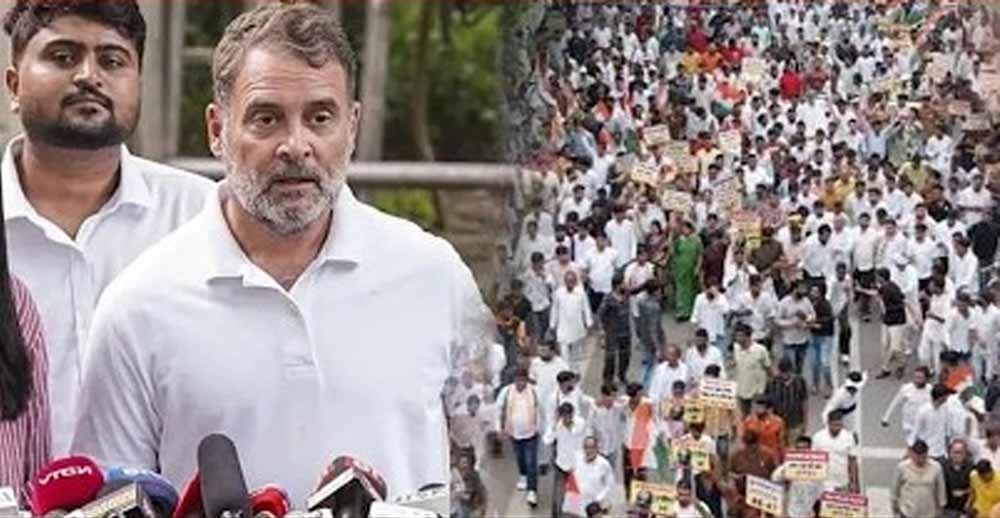इंदौर में राहुल गांधी के कार्यक्रम को लेकर हलचल, अनुमति के लिए नगर निगम पहुंचे कांग्रेस नेता