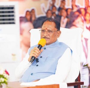 मुख्यमंत्री विष्णु देव साय ने प्रयास आवासीय विद्यालय के नीट क्वालीफाई विद्यार्थियों से किया प्रेरक संवाद