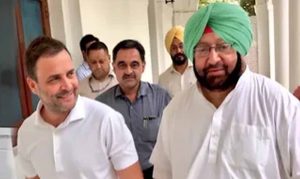 ‘हेलो अंकल अमरिंदर’ बोलकर राहुल ने बढ़ाई चर्चा, क्या कांग्रेस में लौटेंगे कैप्टन?
