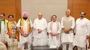पंजाब की राजनीति में उथल-पुथल, कांग्रेस के बाद BJP में भी बगावत और इस्तीफों का दौर