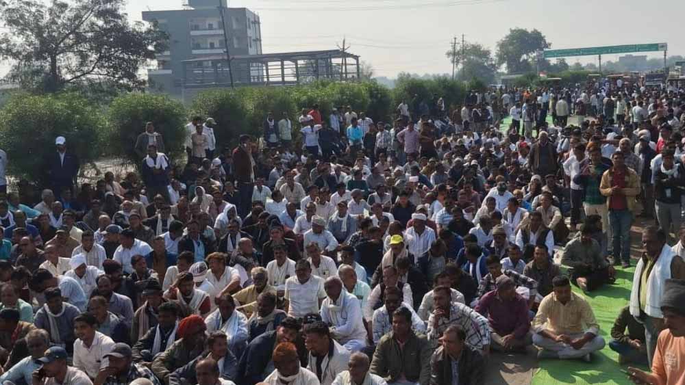किसानों की 22 जिलों में हुंकार! MSP और कर्जमाफी समेत लैंड पूलिंग नीति पर प्रदर्शन