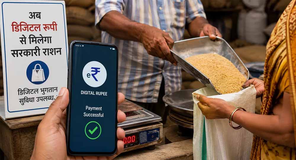 Chandigarh में राशन व्यवस्था में बड़ा बदलाव, डिजिटल रुपये के वॉलेट में पहुंचेगी सब्सिडी