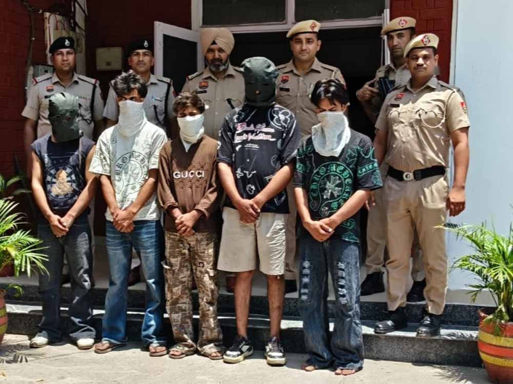 अपराध की तैयारी में जुटे 5 आरोपी पुलिस के हत्थे चढ़े, हथियार भी बरामद अपराध की तैयारी में जुटे 5 आरोपी पुलिस के हत्थे चढ़े, हथियार भी बरामद