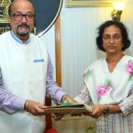 राज्यपाल  डेका को लोक सेवा आयोग की अध्यक्ष सु शांडिल्य ने वार्षिक प्रतिवेदन सौंपा