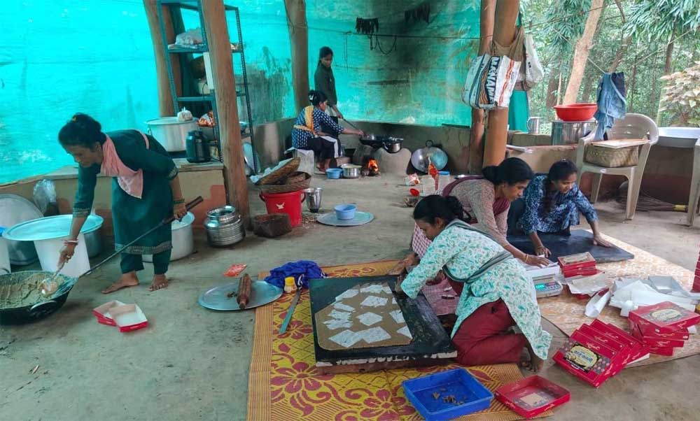 उद्यमिता की नई मिसाल बस्तर की महिलाओं ने तैयार की बिना शक्कर वाली ऑर्गेनिक काजू-कतली