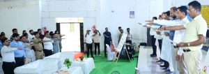 डोंगरिया में हजारों युवाओं ने लिया नशामुक्त भारत का संकल्प, विधायक प्रणव कुमार मरपची ने किया राष्ट्र निर्माण में सक्रिय भागीदारी का आह्वान डोंगरिया में हजारों युवाओं ने लिया नशामुक्त भारत का संकल्प, विधायक प्रणव कुमार मरपची ने किया राष्ट्र निर्माण में सक्रिय भागीदारी का आह्वान