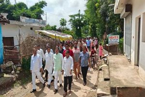 जल भराव क्षेत्रों में उप मुख्यमंत्री का जमीनी निरीक्षण लगातार जारी