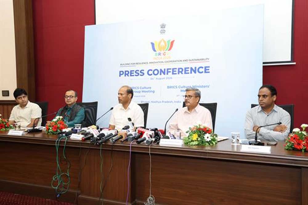 ब्रिक्स सदस्य देशों के बीच सांस्कृतिक सहयोग को मिलेगा बढ़ावा – संस्कृति सचिव  अग्रवाल